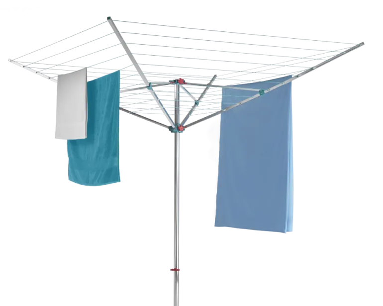 Séchoir araignée Météor 60 m aluminium gris