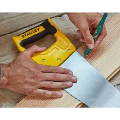 Scie égoïne Sharpcut coupe fine 380mm 11tpi STANLEY