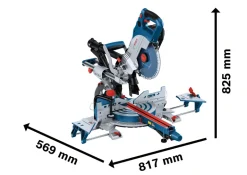 Scie radiale GCM 18V-216 DC 1600W Brushless (produit seul)