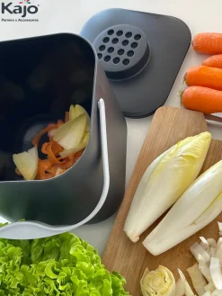 Seau à compost de 5L gris