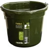 Seau-mangeoire FlatBack gradué vert 20L KERBL