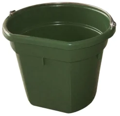 Seau-mangeoire FlatBack gradué vert 20L KERBL