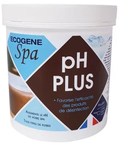 Seau PH plus en poudre pour spa 1kg ECOGENE