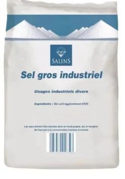 Sel de déneigement gros 25kg