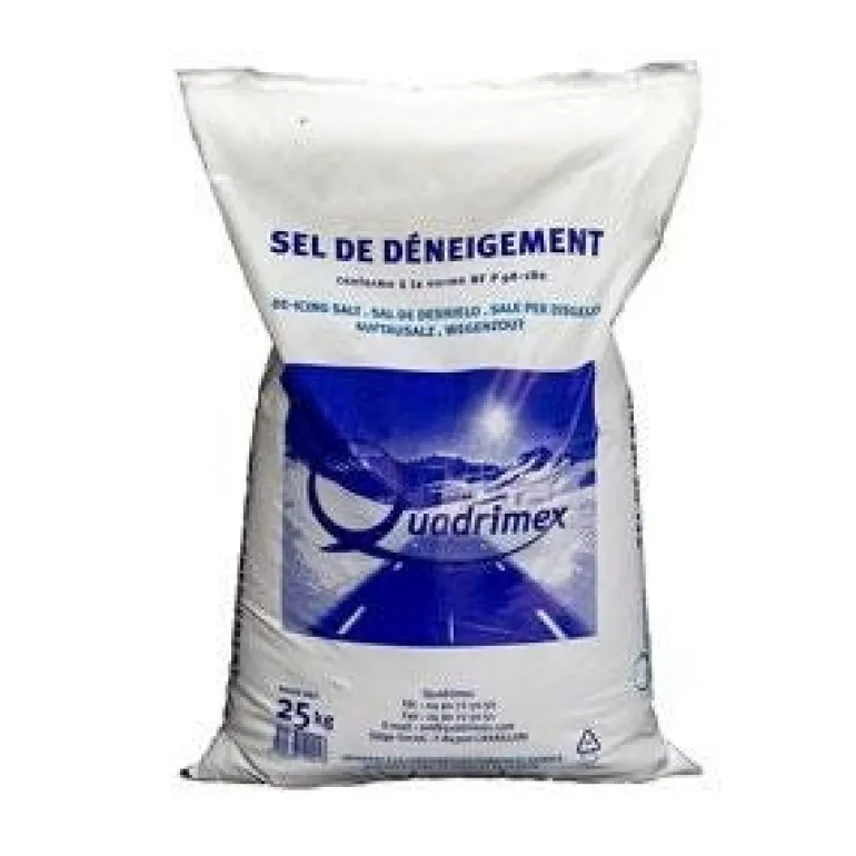 Sel de déneigement sec 25kg
