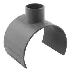 Selle de branchement PVC évacuation 90° mâle/fem Ø100-110x32