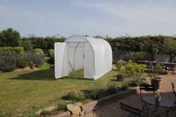 Serre tunnel Marmande - 2x15 -m (30m²) Bord de mer