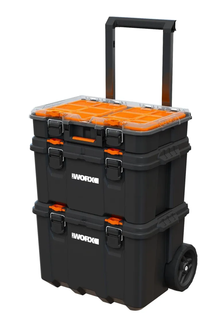 Servante transportable 3-en-1 Stackn'Roll Worx KETER
