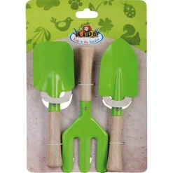 Set 3 accessoires de jardinage - vert