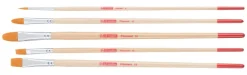 Set de 5 pinceaux pour couleurs huile et acrylique