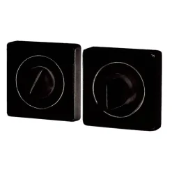 Set de rosaces de fonction Conda/Déconda Onyx zamak noire