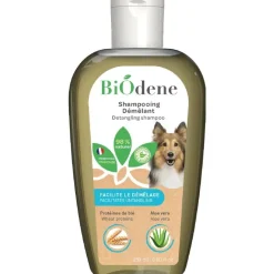Shampoing Bio démêlant pour chien 250 ml Biodène