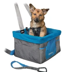 Siège rehausseur pour chien Heather gris/bleu