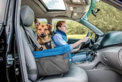 Siège rehausseur pour chien Heather gris/bleu