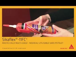 Sikaflex 11FC+ blanc à gachette 260 gr