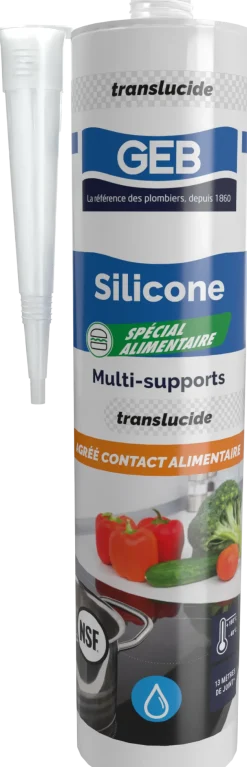 Silicone spécial alimentaire 280 ml GEB