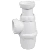Siphon d'évier réglable garde d'eau de 50 mm 60L/min