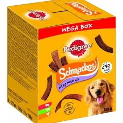 Snack Schmakos pour chien 3 goûts 790g PEDIGREE