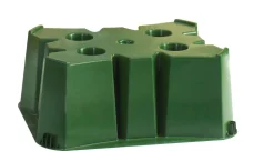 Socle récupérateur d'eau 350L vert BELLI