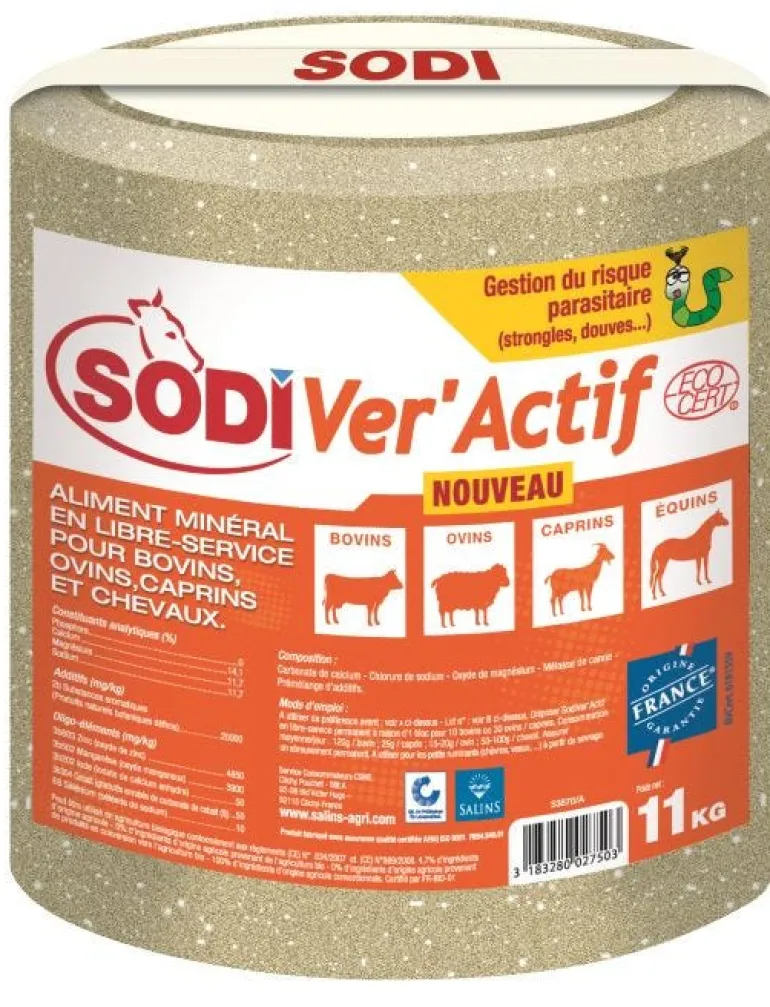 SodiVert'Actif UAB 11 kg SALINS DU MIDI