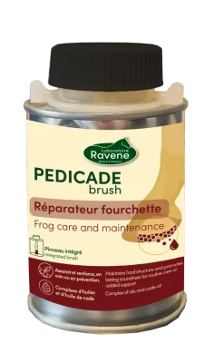 Soin Pedicade Brush 250ml pour fourchette cheval RAVENE
