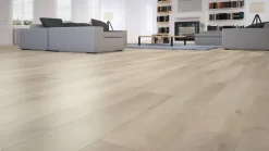 Sol stratifié Presto 8 mm 4 chanfreins Chêne Perlé 2,22m²