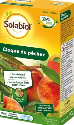 Solution contre la cloque du pêcher 125g SOLABIOL