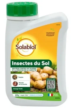 Solution contre les insectes su sol 600g SOLABIOL