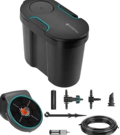 Solution d'arrosage auto solaire AquaBloom + réserve d'eau