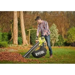 Souffleur aspiro-broyeur Brushless 18V RY18BVXA-0 (Nu)