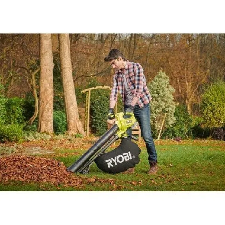 Souffleur aspiro-broyeur Brushless 18V RY18BVXA-0 (Nu)