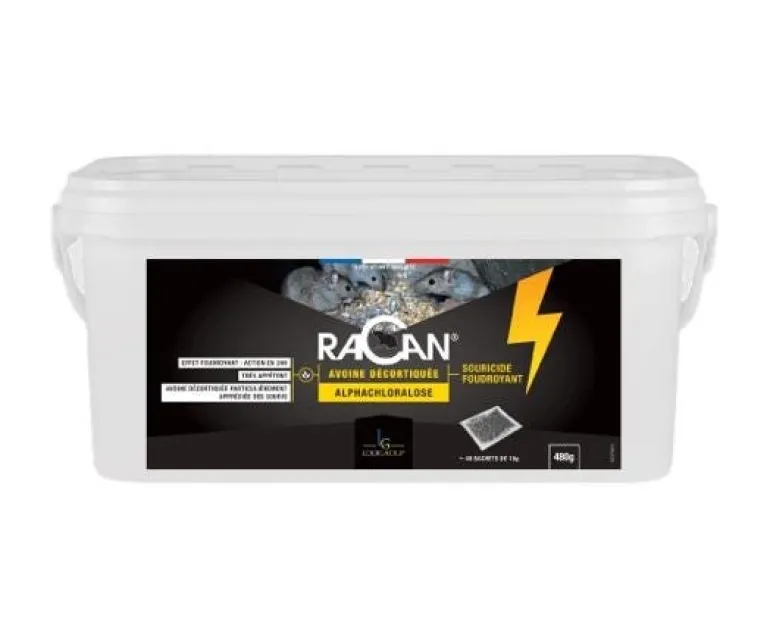 Souricide foudroyant grain 480g RACAN