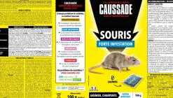 Souris céréales foudroyant 100g CAUSSADE