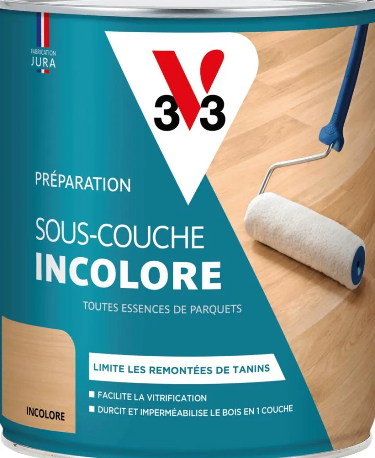 Sous-couche pour parquets incolore 2,5L V33