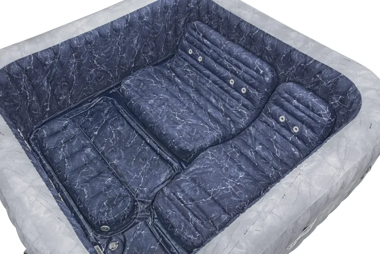 Spa gonflable carré San Francisco 5/7P 230x230x71cm 1180L