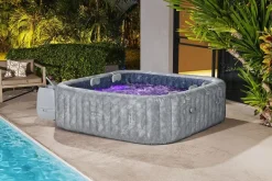 Spa gonflable carré San Francisco 5/7P 230x230x71cm 1180L