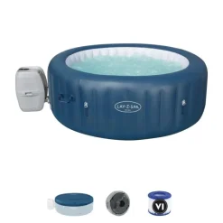 Spa gonflable Milan rond 4/6Places 196x71 cm BESTWAY