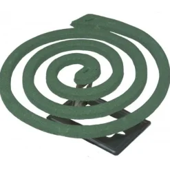 10 spirales anti-moustiques 2 supports métalliques LUCIFER