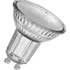 Spot PAR16 LED 50° verre 3,7W=50 GU10 chaud x2