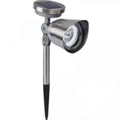 Spot solaire Méga Métal 20 lumens