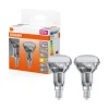 Spot R50 LED verre clair 2,6W=40 E14 chaud OSRAM x2