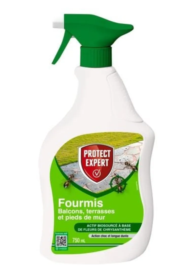 Spray anti-fourmis prêt à l'emploi au pyrèthre 750ml
