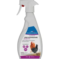 Spray antiparasitaire diméthicone volaille 500 ml FRANCODEX
