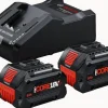 Starter set 2x18V ProCore 8Ah + chargeur GAL18V-160 BOSCH