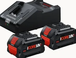 Starter set 2x18V ProCore 8Ah + chargeur GAL18V-160 BOSCH