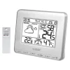 Station météo avec prévision météo/alertes T° argent