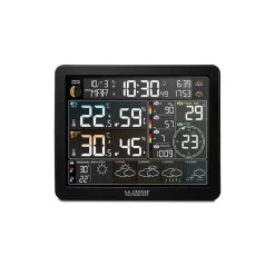 Station météo J+4 avec connexion Wifi noir