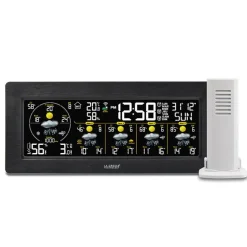 Station Météo J+4 avec connexion Wifi noir