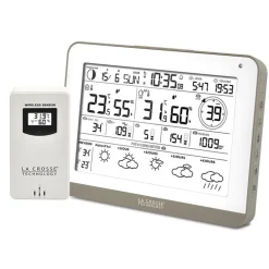 Station météo J+4 connexion Wifi blanc
