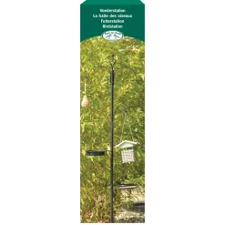 Station d'alimentation mangeoire/abreuvoir pour oiseau S